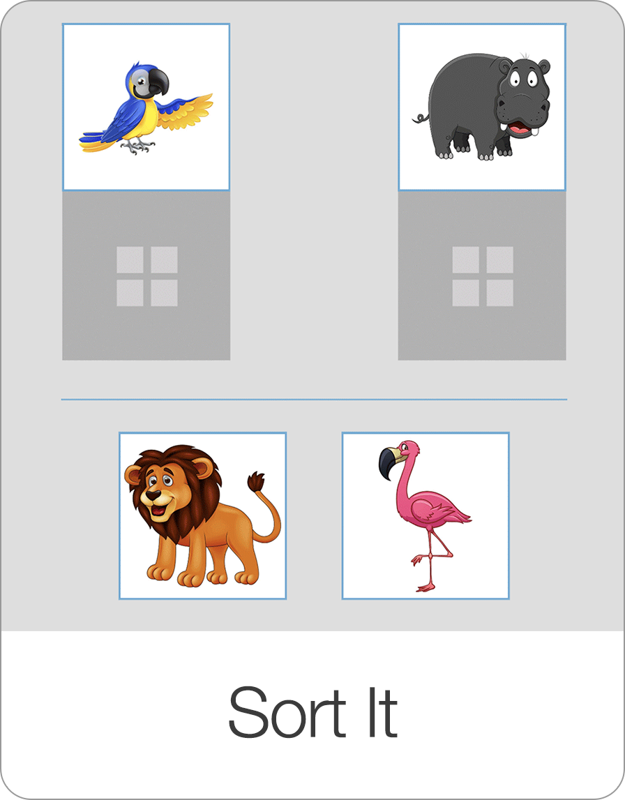 Sort It: Begriffe sortieren und Kategorien bilden