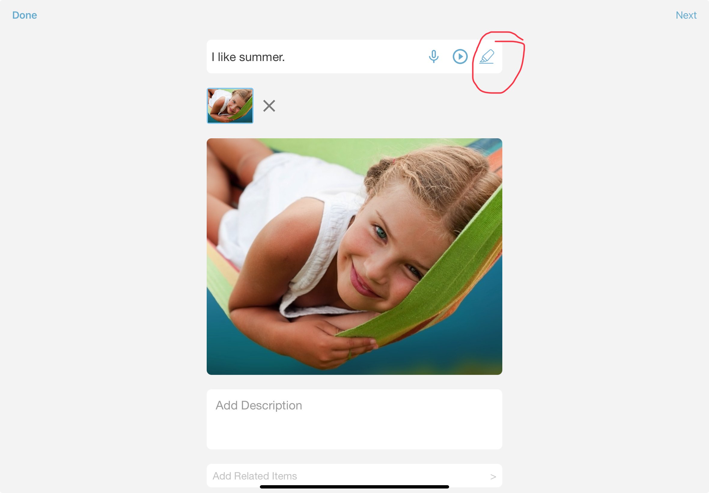 Story Time: Geschichten mit eigenen Bildern erzählen Screenshot 1