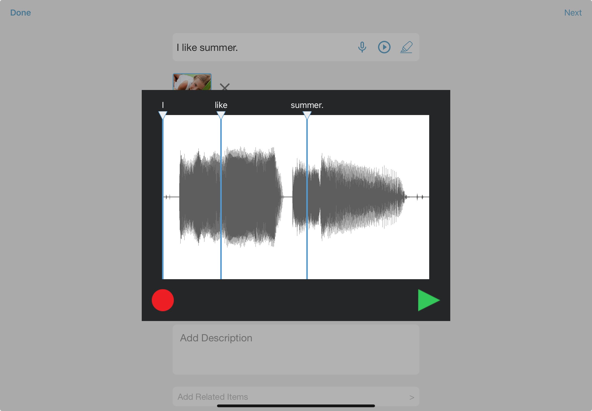 Story Time — Bitsboard | Flashcards & Mini-Games for Personalized Learning Screenshot