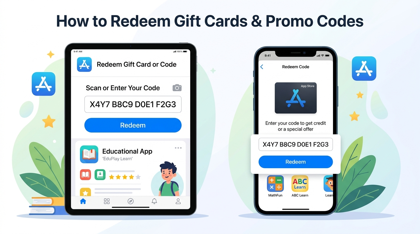 How to Redeem Gift Cards and Promo Codes on iOS