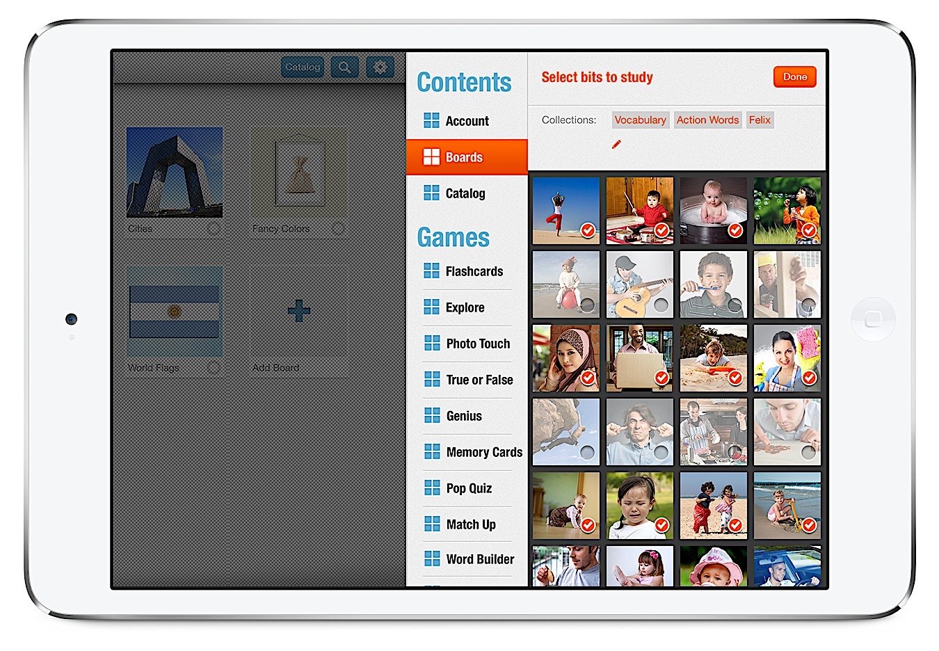 Flashcards Settings
