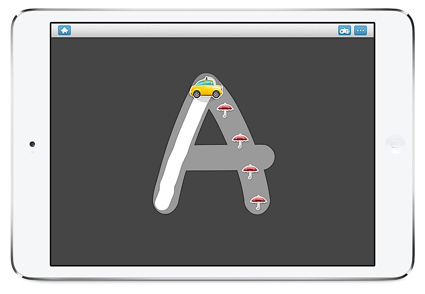 Flashcards Letter Tracing Preschool Game