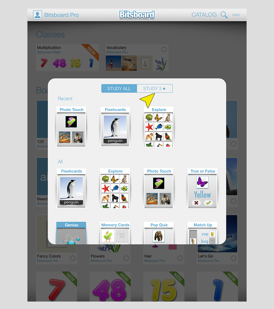 Study Favorites Game Launcher