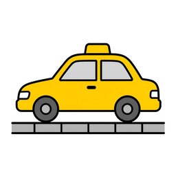 cab picture for short a CVC word families practice