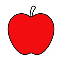 red picture for short e CVC word families practice