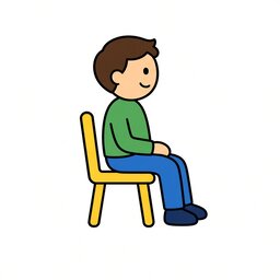 sit picture for short i CVC word families practice