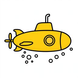 sub picture for short u CVC word families practice
