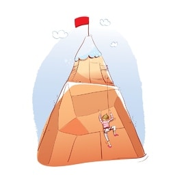 Spinning top illustration for short a, short i, and short o vowel triplet reading guide
